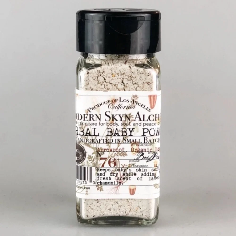 Modern Skyn Alchemy chamomile and lavender HERBAL BABY POWDER